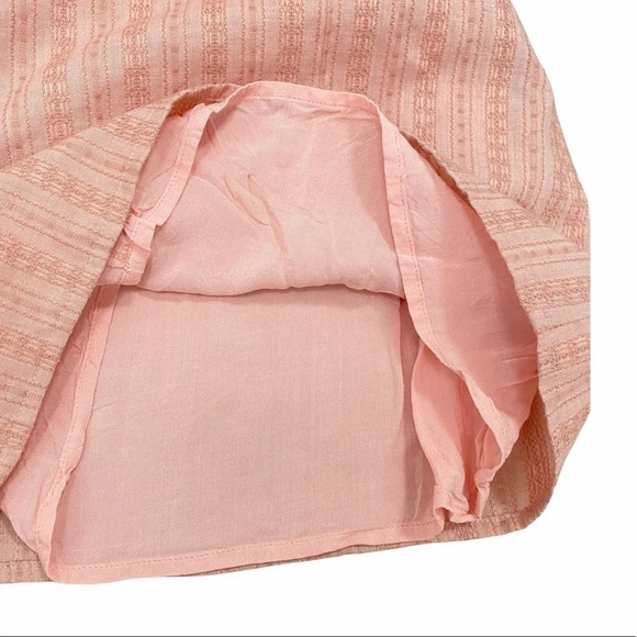 Tularosa Essie Jumpsuit Open Back Linen Cotton Blend Blush Pink Flared Size S - Picture 9 of 11